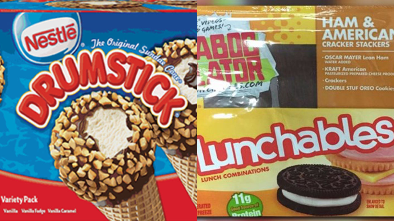 Recalls announced for Lunchables and Nestle Drumsticks